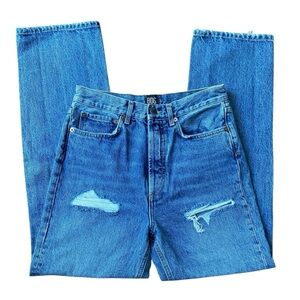 bdg relaxed straight distressed denim jeans